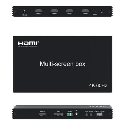 工厂直售DPHDMI多屏宝支持4K60HZ点对点，不拉伸，不变形拼接