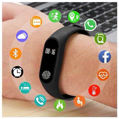 Men Women Smart Band fitness Bracelet Sport Wristband Watch