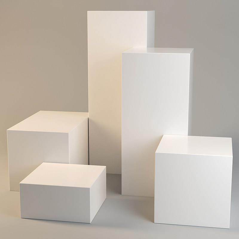 烤漆展台展示柜模型底座展示台橱窗模特地台直播摆件高低座增高台,商业/办公家具,展示地台/底座,淘宝优惠券,粉丝福利购,淘宝优惠卷