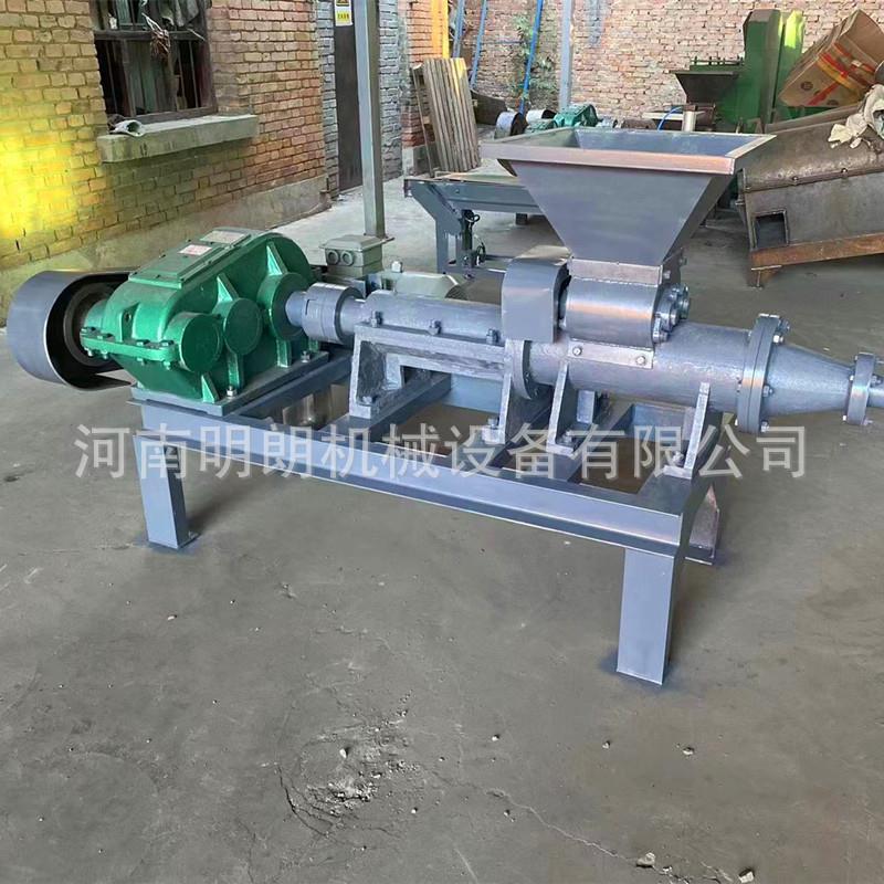 140型高温挤压 形状多样碳粉制棒机 160竹碳煤棒机 煤棒挤压机