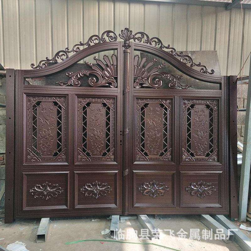 铸铝平开门 欧式别墅农村自建房大门 工厂小区庭院防盗门