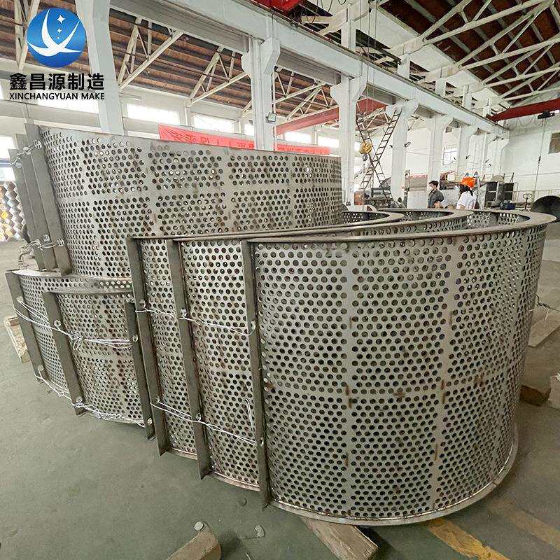 304喷淋塔滤网 脱硫塔滤网 1.4529不锈钢浆液循环泵入口滤网厂家