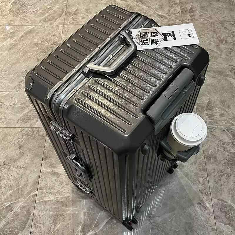 正品30寸铝新款大容量框李箱多功能拉杆箱行皮箱万轮向旅行箱子男
