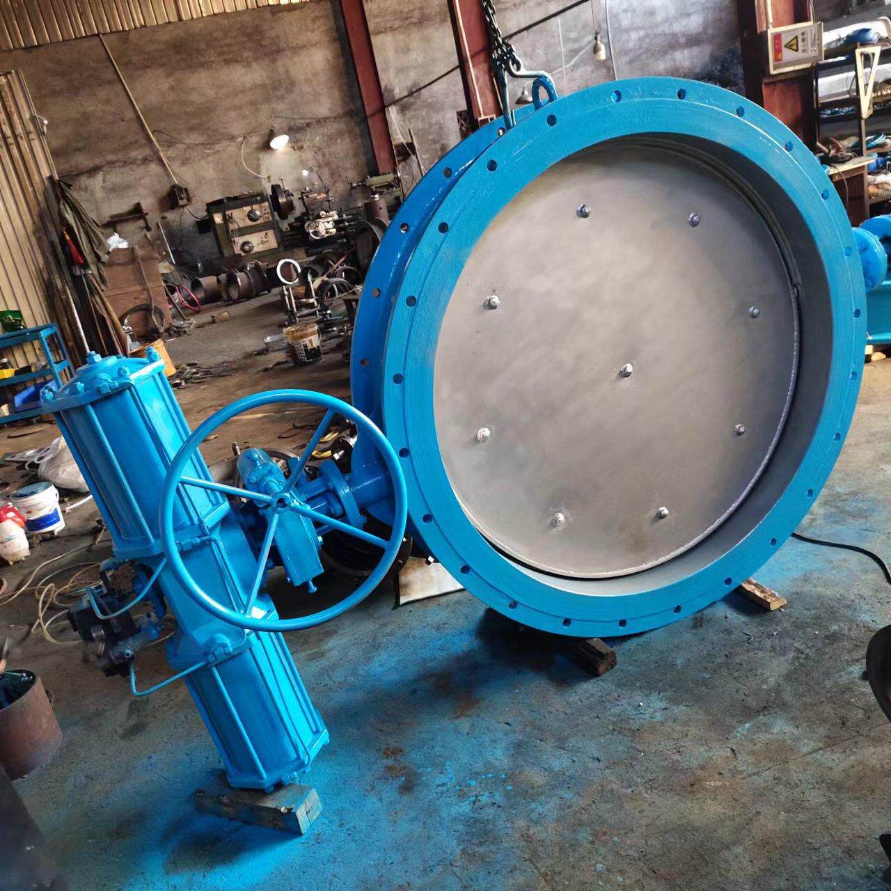 气动水冷蝶阀DT641W-2.5C碳钢不锈钢耐高温手动蝶阀工厂直销