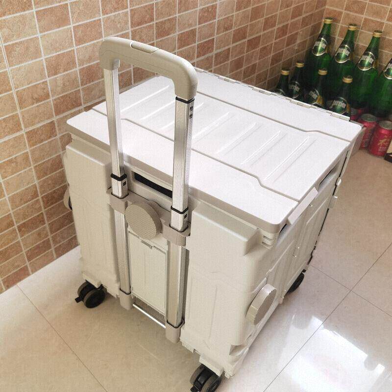买菜车小拉车可携式折叠购物车野餐推车家用拉杆车拉货取快递神器