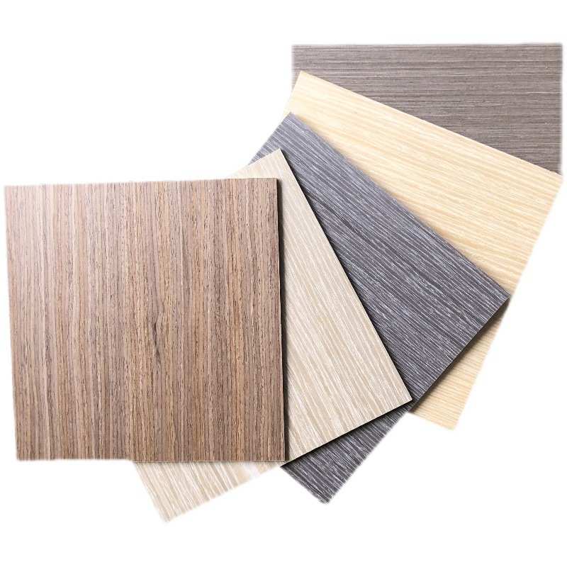 木饰面板免漆科定板6342银丝直纹实木贴皮护墙uv板背景墙kd饰面
