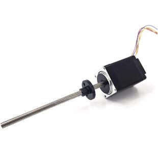 高精度28步进电机丝杆往复直线电机带滑块螺母丝杆98mm丝杆步进