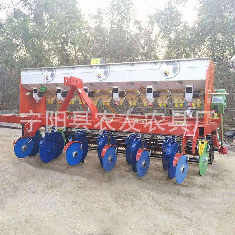 39黑龙江小施麦点植播机大桨腿播种机小麦种机豆点播机小麦肥播种