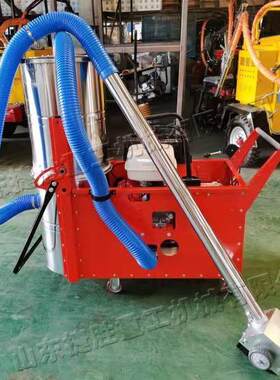 汽油面路面吸尘器地施工作业用634清理式设备除便携式移动尘车