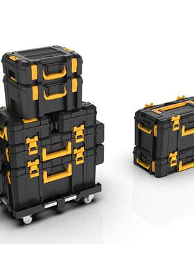 FST电动工具箱多功能组合式户外车载家用五金零配件收纳