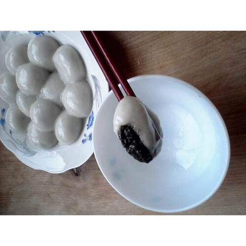 宁波黑芝麻汤圆馅猪油汤团黑洋酥元宵月饼包子青团馅料低糖低油