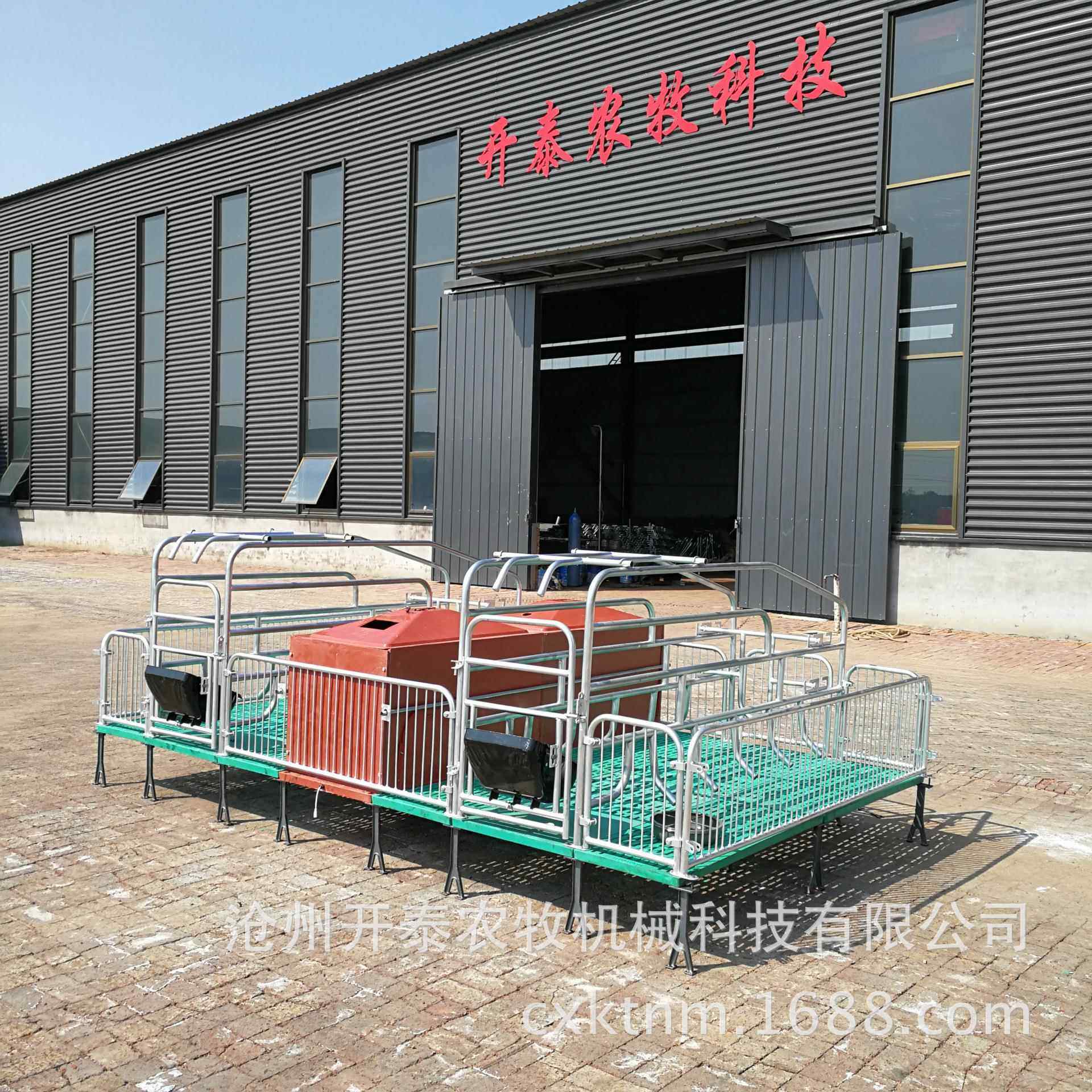 母猪产床欧式复合板养殖BMC母猪分娩床现货双体连体母猪产床
