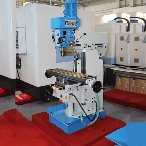 锐和制造ZX7550CW钻铣床立卧两用经济实用多功能钻铣床自动升降台