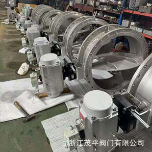 DN450大口径D641W 1P304不锈钢气动调节通风蝶阀法兰连接质保一年