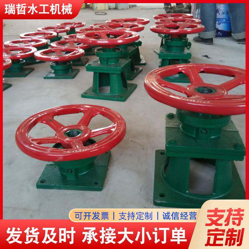 手轮启闭机厂家定制手电两用2T-50T启闭机直连螺杆手摇启闭机