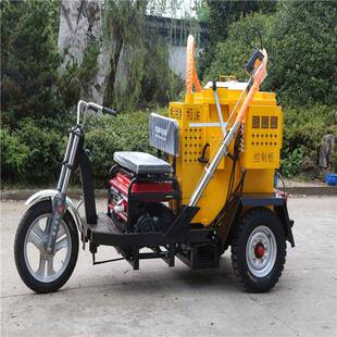 长力三轮驾驶100L自驾灌缝机发电机组EC6800CX现货供应