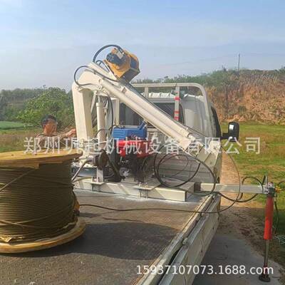 小型随车吊车载吊机12v24V500公斤1吨货车车用液压车载小吊机