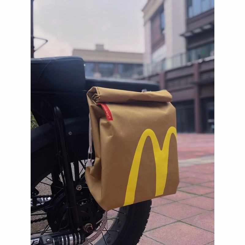 麦当劳电动车挂物包踏板摩托车边包侧包防水电瓶车后备箱挂包前置