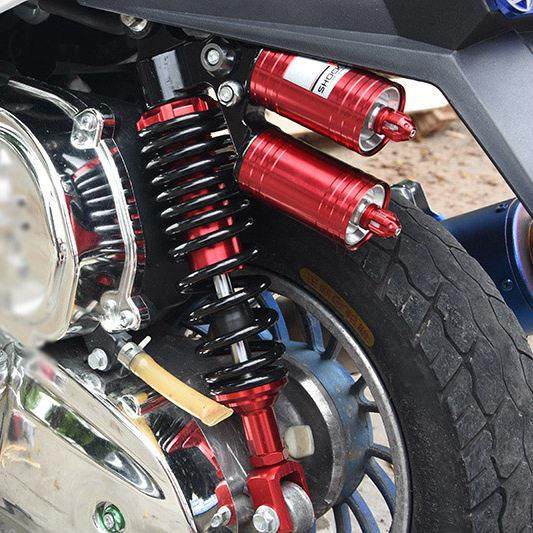 摩托车双瓶带袋后减震器100鬼火伏羲凉乔格慢跑后减震器改装后减