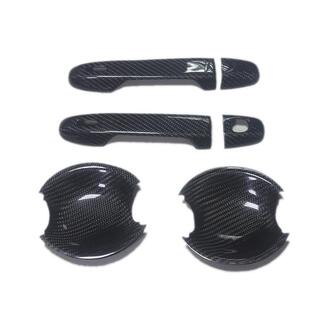 适用于丰田86GT86斯巴鲁BRZ真碳纤维改装 饰套件 外门拉手门碗装
