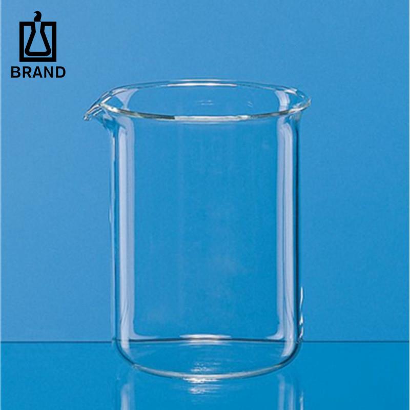 BRAND/普兰德烧杯低型无刻度材质Boro3.3玻璃