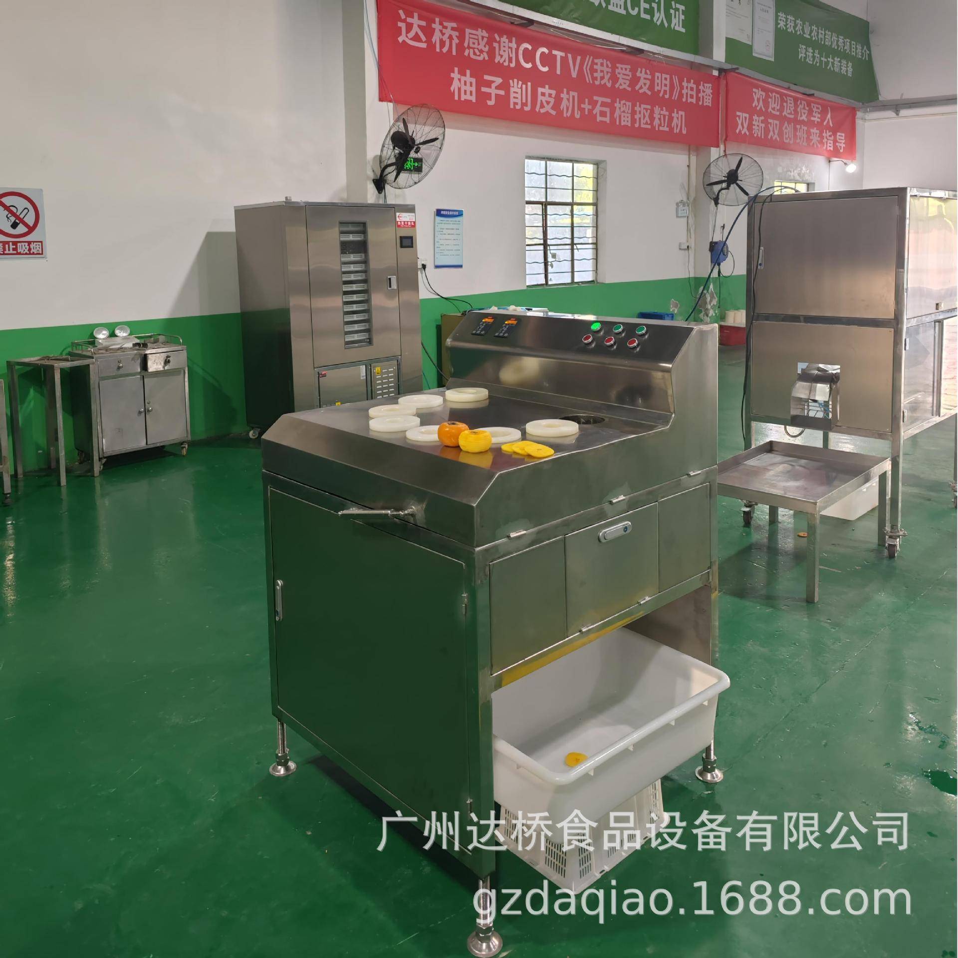 DQ广州达桥工业型柿子高速切片机果鲜切果干果脯加工设备