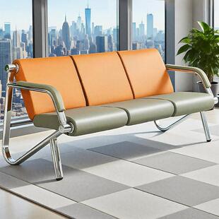 三人位排椅四人位医院候诊椅子不锈钢机场椅车站理髲店沙发等候椅