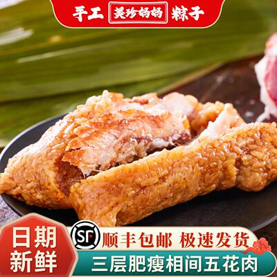 美珍妈妈端午节粽子五花大肉粽纯瘦大肉粽梅干菜剁椒排骨红豆肉粽