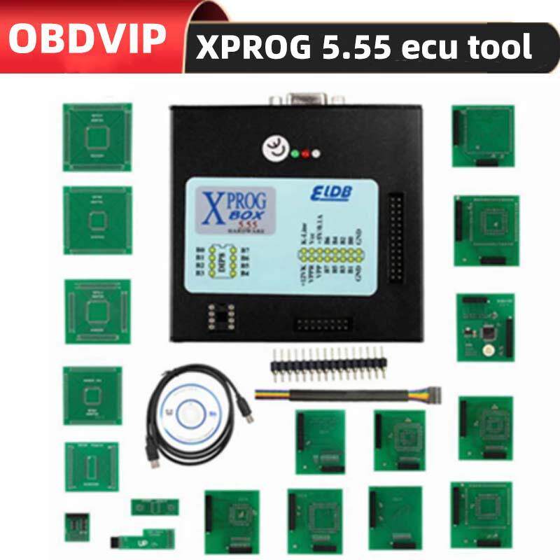 汽车ECU编程器XPROG V5.5.5 X-PROG M BOX V5.55 ECU Programmer