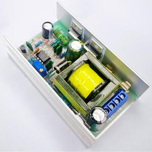 DC-DC直流升压模块12V升压450V输出电压连续可调200-450V用心科技