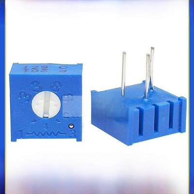 3386P 单圈精密可调电位器1K 2K 5K 10K 20K 50K 100K 200K 500K