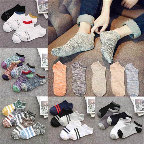 10 Pairs ankle socks summer cotton socks men breathable 男