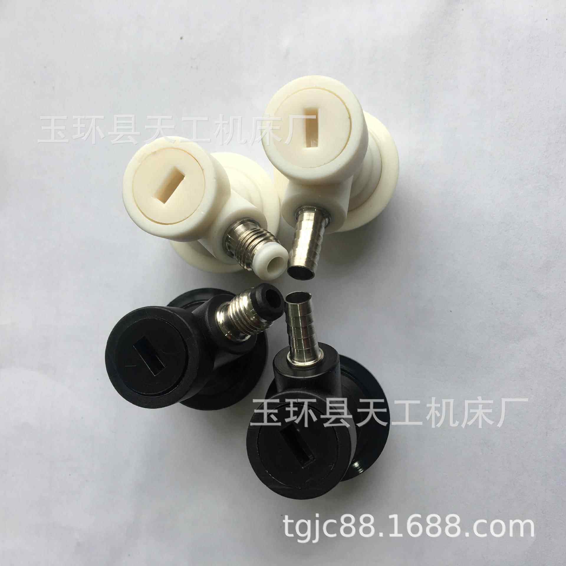 啤酒桶专用分配器、黑白头、快速接头自酿精酿发酵罐家庭酿