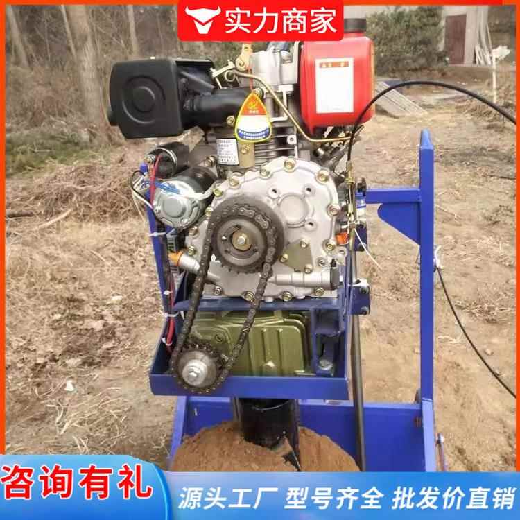 冲程油ZIW钻多功能手汽提汽油锤镐钻地钻孔打洞四挖坑式机