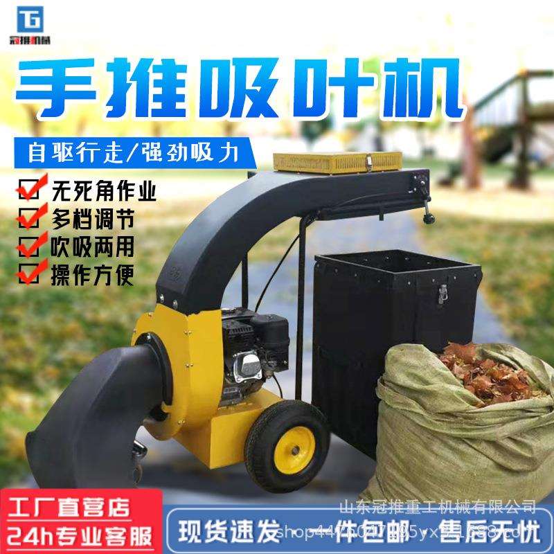 树叶吸扫机园林草坪公园学校汽油吸碎草机吸尘器燃油式吸叶机