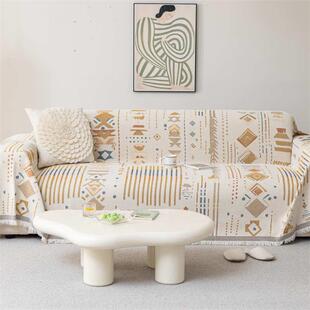 轻沙发一整张扶手全新款简约奢现代防尘沙发流行巾盖高级盖感布巾