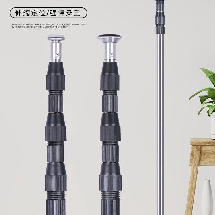 顶高杆伸缩不锈钢贴砖辅助支撑工具墙砖万能伸缩杆新款支撑杆瓷砖