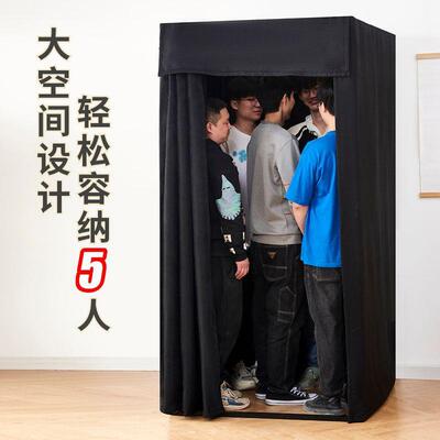场临时移动试商衣间服BFT店落地便携式可折叠简易装更室syj换衣衣
