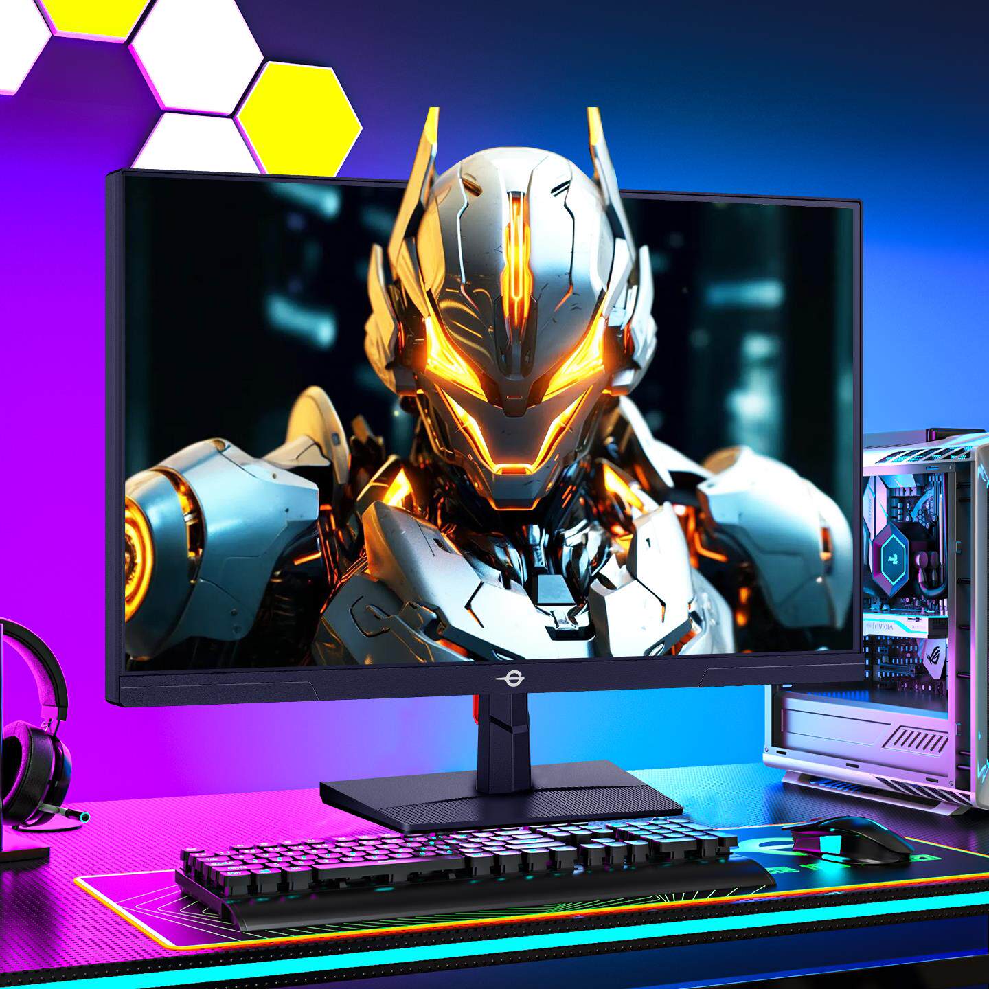 泰坦军团24英寸200Hz笔记本外接显示器电竞240电脑P2410G2屏幕