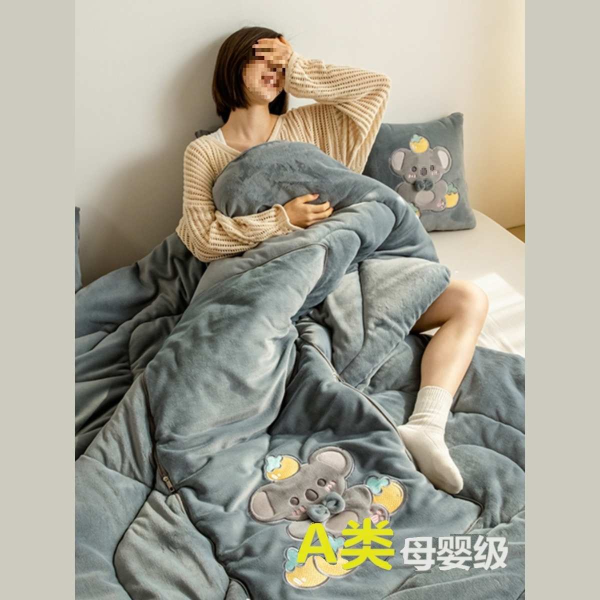 两用抱枕被靠垫枕头被午休空调被车载沙发办公室卡通学生宿舍