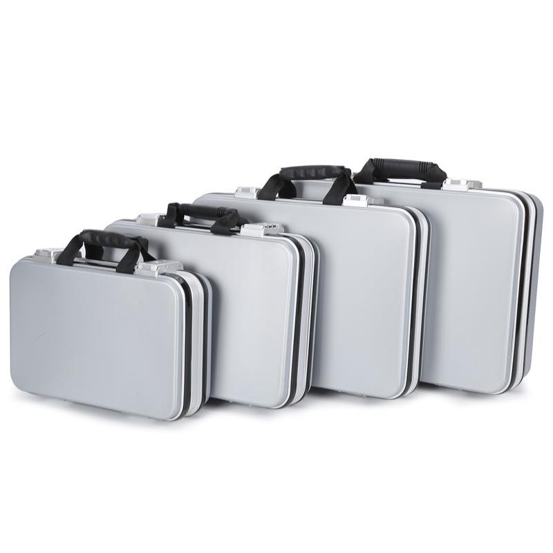 轻体ABS铝合金航空箱手撕棉提箱金仪工具手收纳五箱箱硬体铝合金