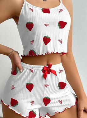 Girls Cute Homewear Underwear Thin Casual Night Sleepwear Ni
