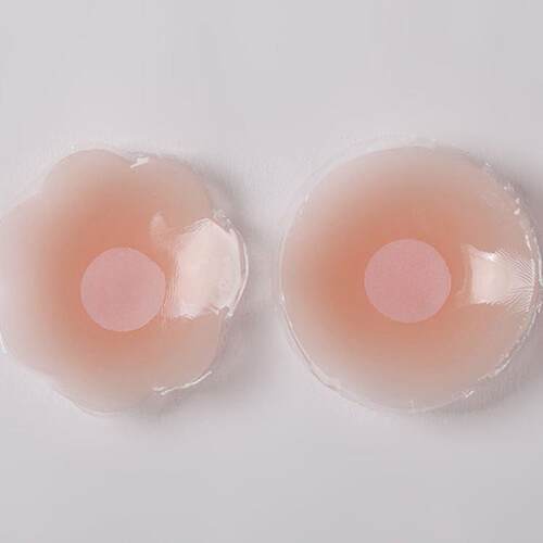 Breast nipple cover pie pad invisible bra chest sticker boxe
