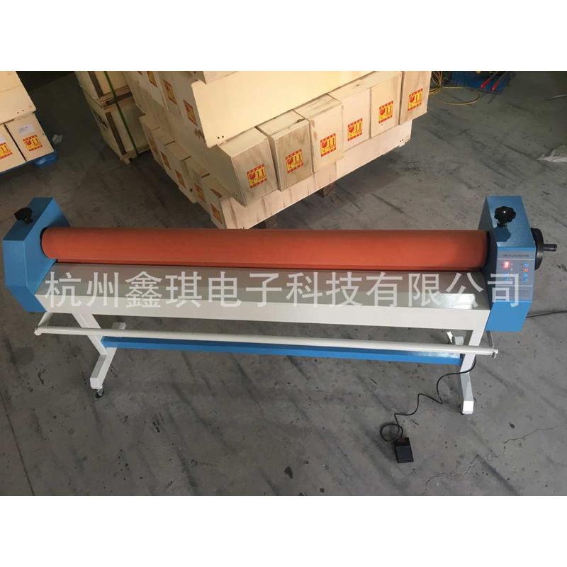 电动冷裱机覆膜机KT板脚踏气动PVC广告图文过膜机电子商用全自动