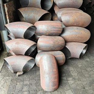 碳钢焊接薄壁325弯头 219 273通风通气烟道灰尘环保铁弯头90度