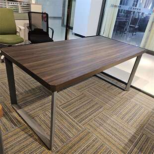 职员办公桌简约现代4人位双6四公司工位卡座员工办公室桌椅桌组合