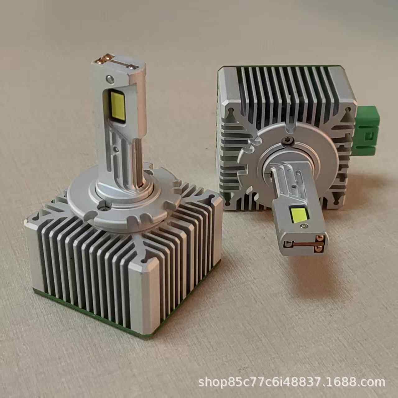 汽车LED大灯D系列D1S D2S/R D3S D4S/R三铜管抗干扰 直插式D系灯