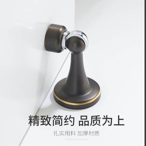 厂直售全铜墙家地两装强磁门吸撞金门档色卧室防门简鼎格约强磁静