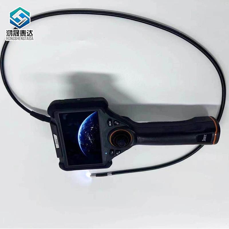 360°万向转向视频内QT30窥镜修积炭管道检汽摄测像头窥工业汽车