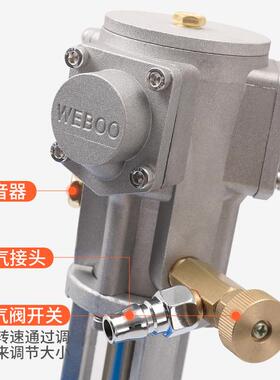 台湾进BZL升级5加仑降式平台气搅拌机口工业涂料油动墨油漆搅拌升